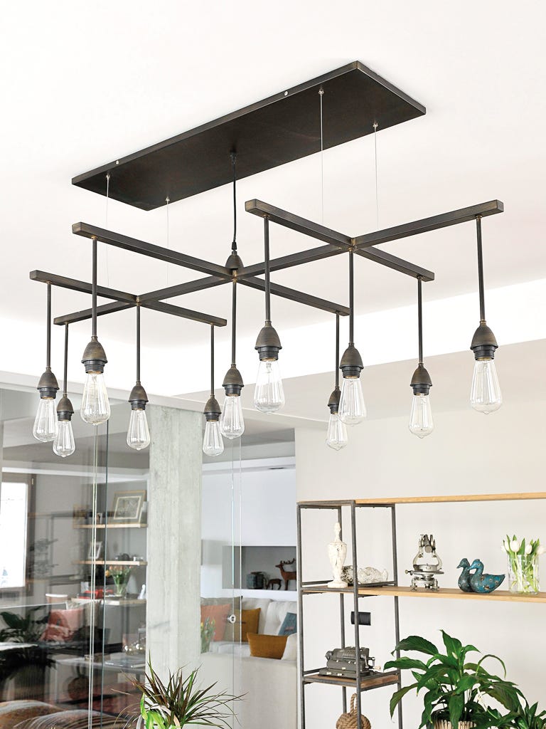 apartamento en madrid salón luminoso