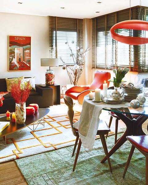 Lighting, Interior design, Room, Furniture, Floor, Table, Interior design, Chair, Houseplant, Flowerpot, 