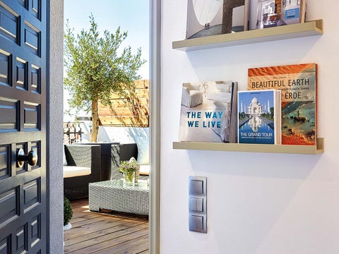 Room, Wall, Interior design, Home, Interior design, Houseplant, Paint, 