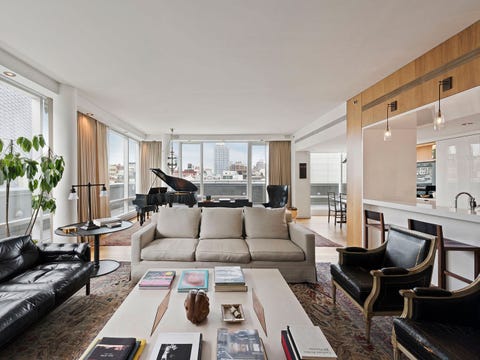 Living room, Room, Furniture, Interior design, Property, Coffee table, Building, House, Table, Home, 