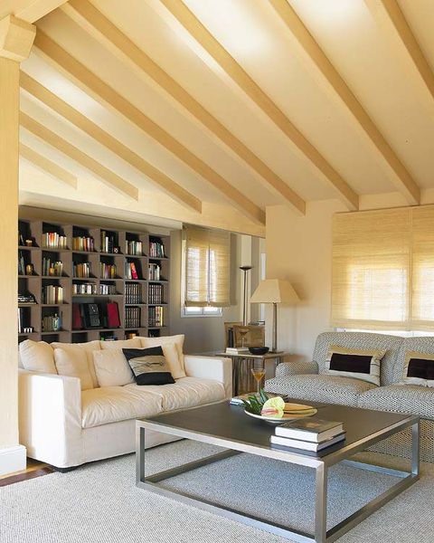 Interior design, Room, Wood, Living room, Furniture, Floor, Wall, Ceiling, Home, Couch, 