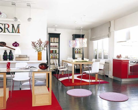 Room, Interior design, Floor, Flooring, Furniture, Table, Ceiling, Interior design, Home, House, 