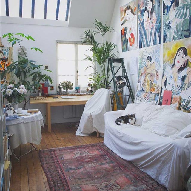 Room, Property, Furniture, Interior design, Wall, House, Floor, Bedroom, Building, Home, 
