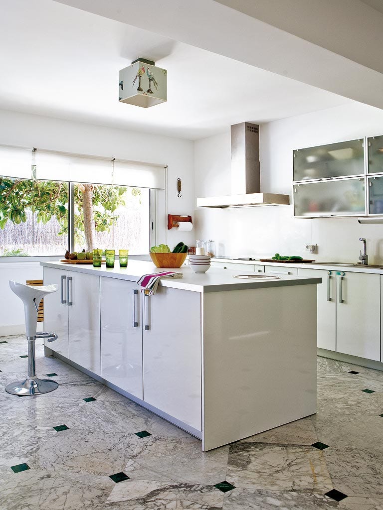 Una cocina con caracter