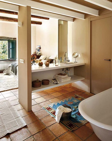 Una casa de campo con decoración de ayer y de hoy - Casas