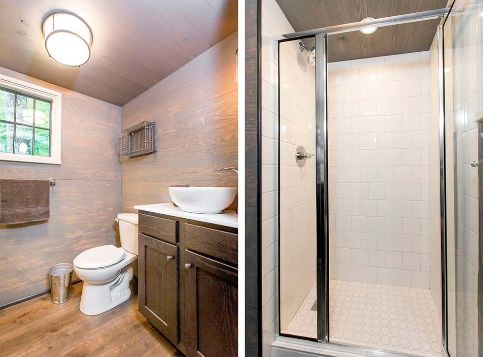Wood, Room, Plumbing fixture, Floor, Property, Architecture, Flooring, Bathroom sink, Interior design, Wall, 