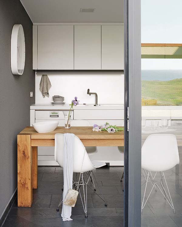 Furniture, Room, White, Interior design, Property, House, Table, Desk, Floor, Countertop, 