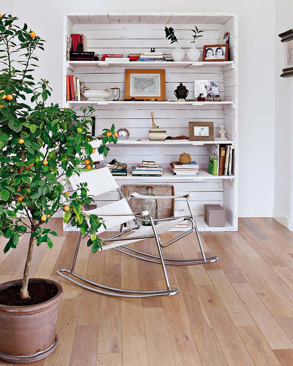 Floor, Houseplant, Flooring, Wood flooring, Room, Laminate flooring, Shelf, Furniture, Hardwood, Interior design, 