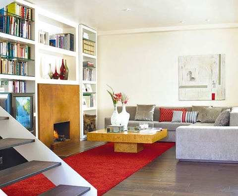 Room, Interior design, Floor, Flooring, Shelf, Bookcase, Living room, Wall, Interior design, Shelving, 