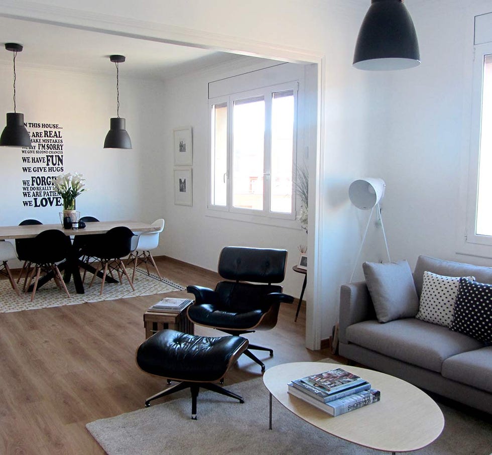 Living room, Room, Furniture, Interior design, Property, Coffee table, Building, House, Floor, Table, 