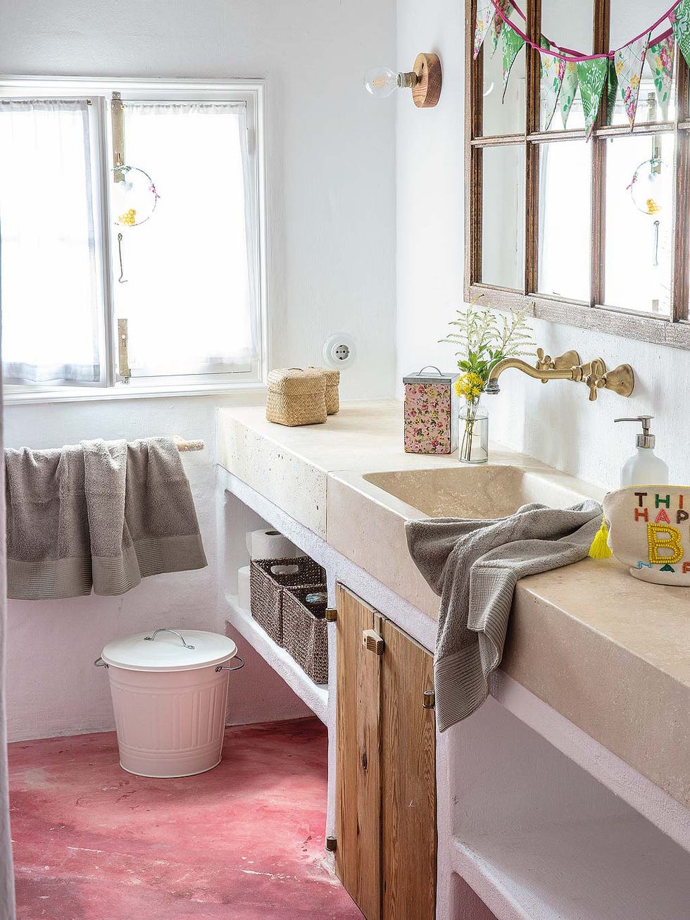 Room, Bathroom, Property, Furniture, Floor, Interior design, House, Home, Countertop, Building, 