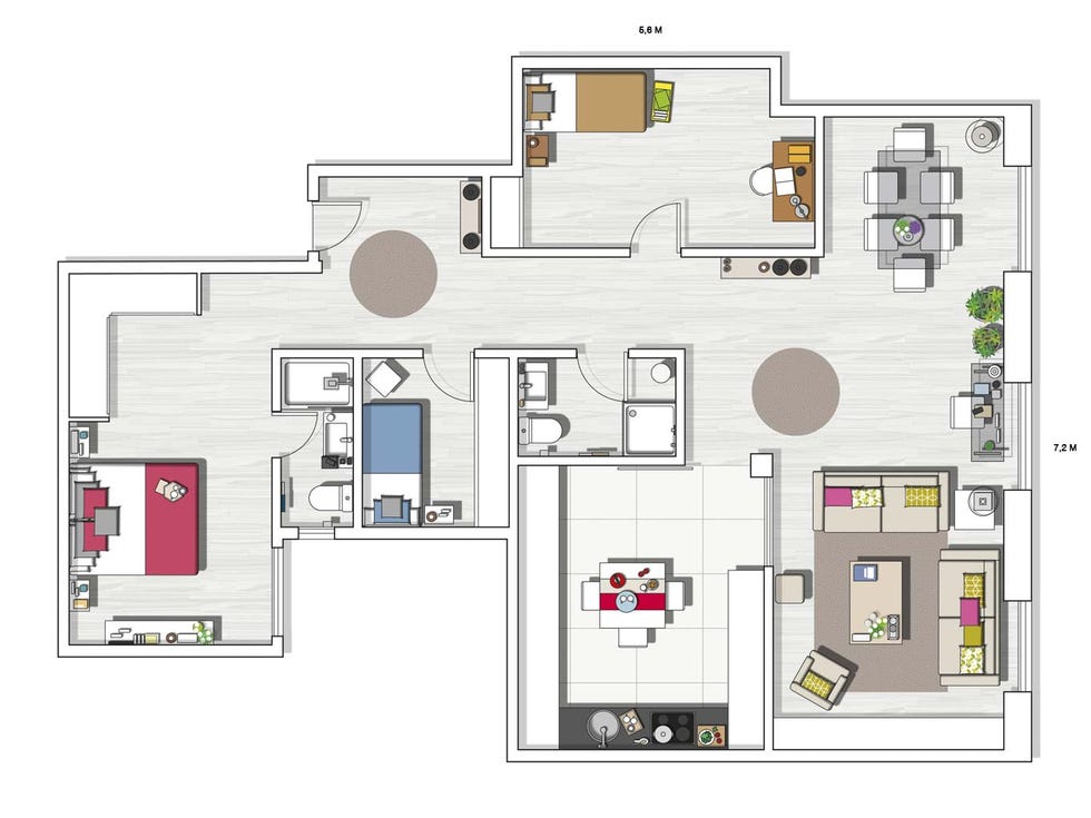 Plano de la vivienda