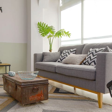 Furniture, Living room, Couch, Room, Coffee table, Sofa bed, Floor, Table, Interior design, studio couch, 