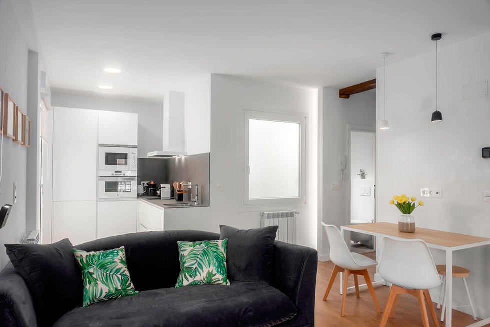 piso pequeño con cocina abierta