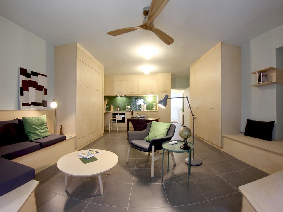 Room, Interior design, Property, Ceiling, Furniture, Ceiling fan, Floor, Building, Mechanical fan, Living room, 