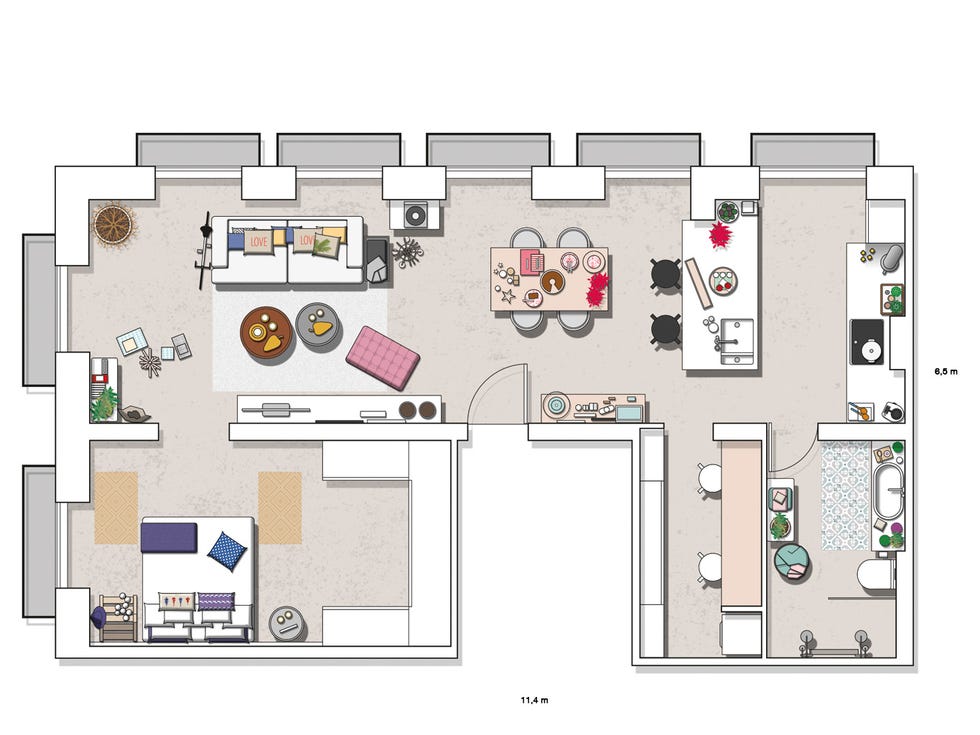 La casa de Rosa Ardá: Planos