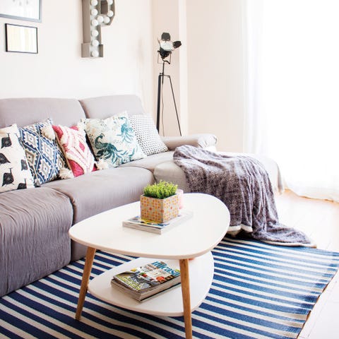 Furniture, Living room, Room, Coffee table, Interior design, Table, Couch, studio couch, Home, Slipcover, 