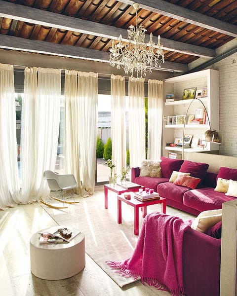 Interior design, Room, Textile, Ceiling, Floor, Interior design, Light fixture, Couch, Home, Living room, 