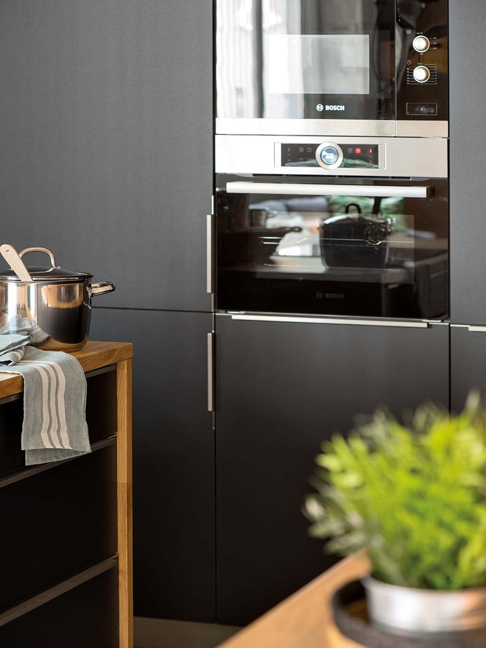 Countertop, Room, Kitchen, Furniture, Property, Cabinetry, Interior design, Shelf, Sink, Home, 