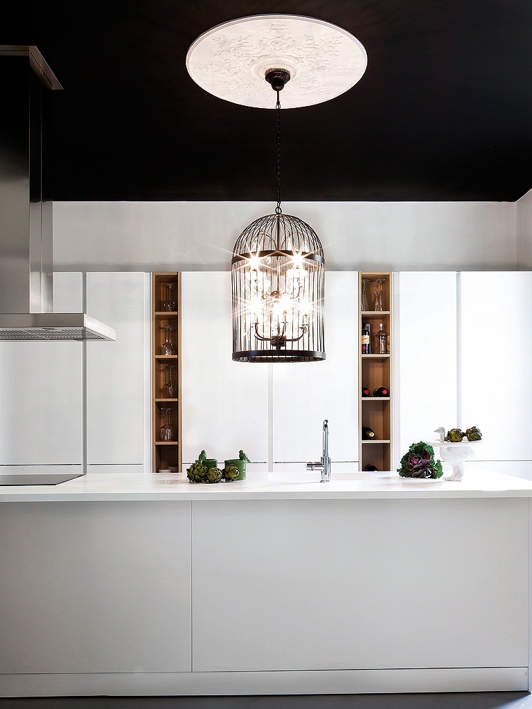Property, Interior design, Light fixture, Ceiling fixture, Room, White, Ceiling, Wall, Glass, Interior design, 