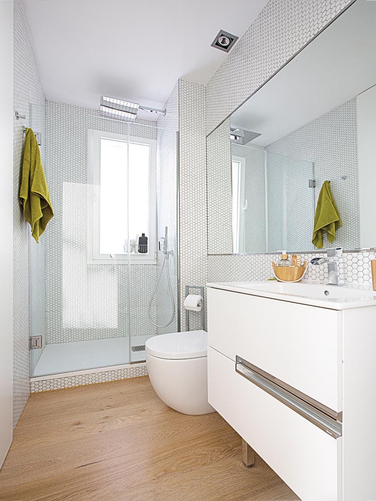 Plumbing fixture, Floor, Flooring, Room, Interior design, Architecture, Property, Bathroom sink, Tile, Wall, 