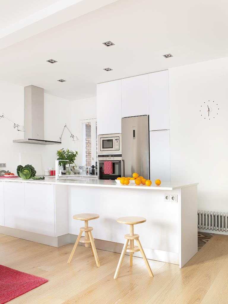Floor, Room, Interior design, Flooring, White, Wall, Ceiling, Table, Fixture, Interior design, 