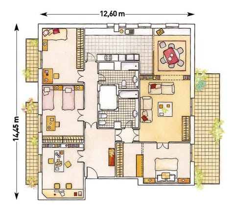 Plan, White, Line, Schematic, Parallel, Rectangle, Floor plan, Design, Technical drawing, Diagram, 
