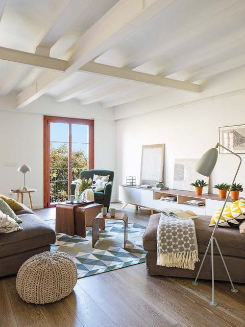 piso con aires de loft en barcelona