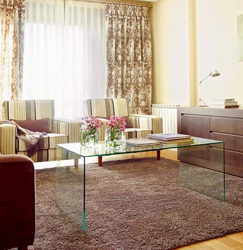 Interior design, Floor, Room, Flooring, Table, Furniture, Interior design, Window treatment, Curtain, Window covering, 