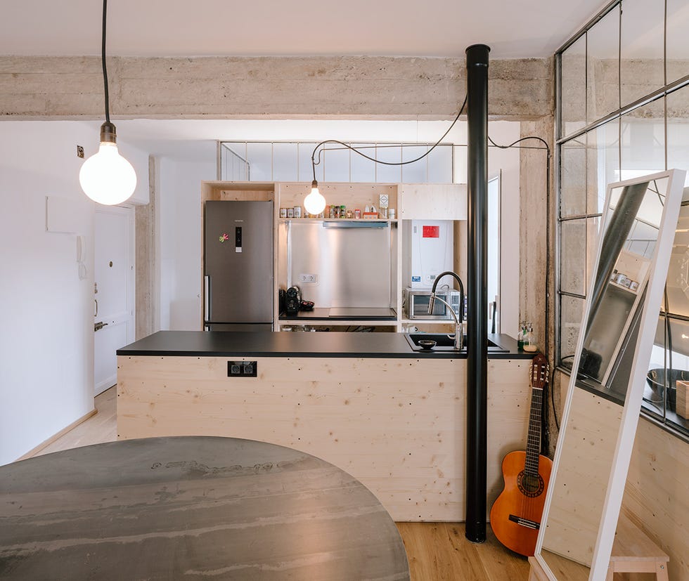 Room, Ceiling, Property, Interior design, Floor, Furniture, Wall, Building, House, Wood, 
