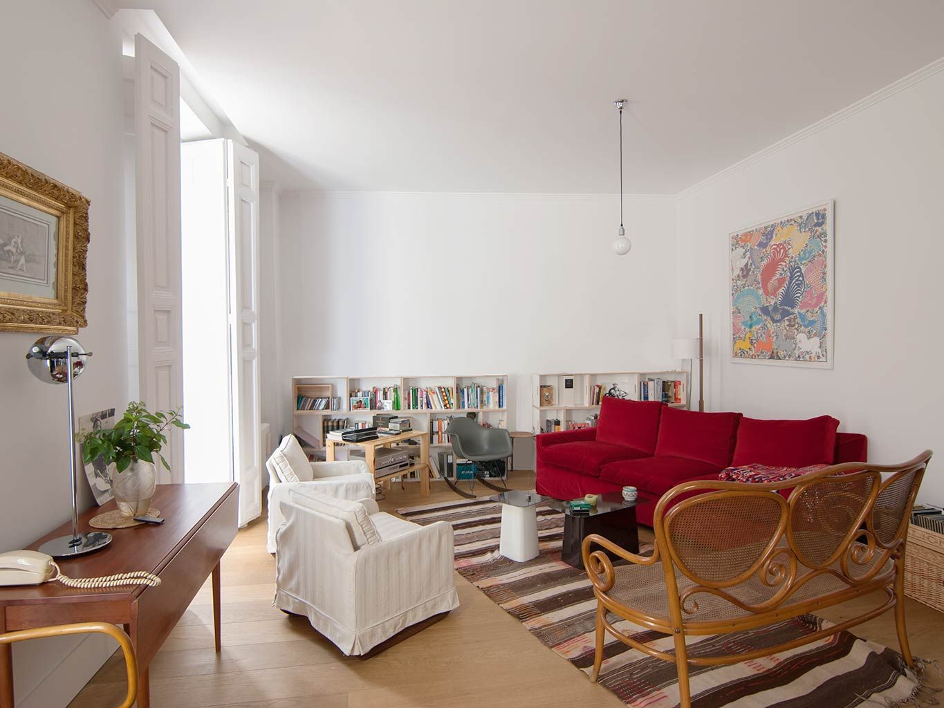 Room, Interior design, Floor, Furniture, Table, Wall, Flooring, Ceiling, Interior design, Home, 