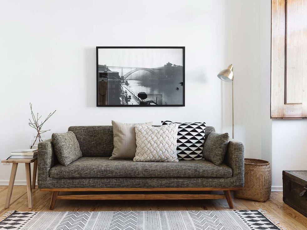 Room, Interior design, Wood, Furniture, Living room, Wall, White, Couch, Home, Interior design, 