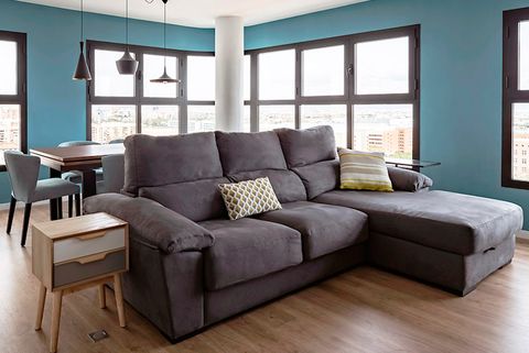 wood, blue, floor, room, interior design, brown, flooring, hardwood, living room, wall,