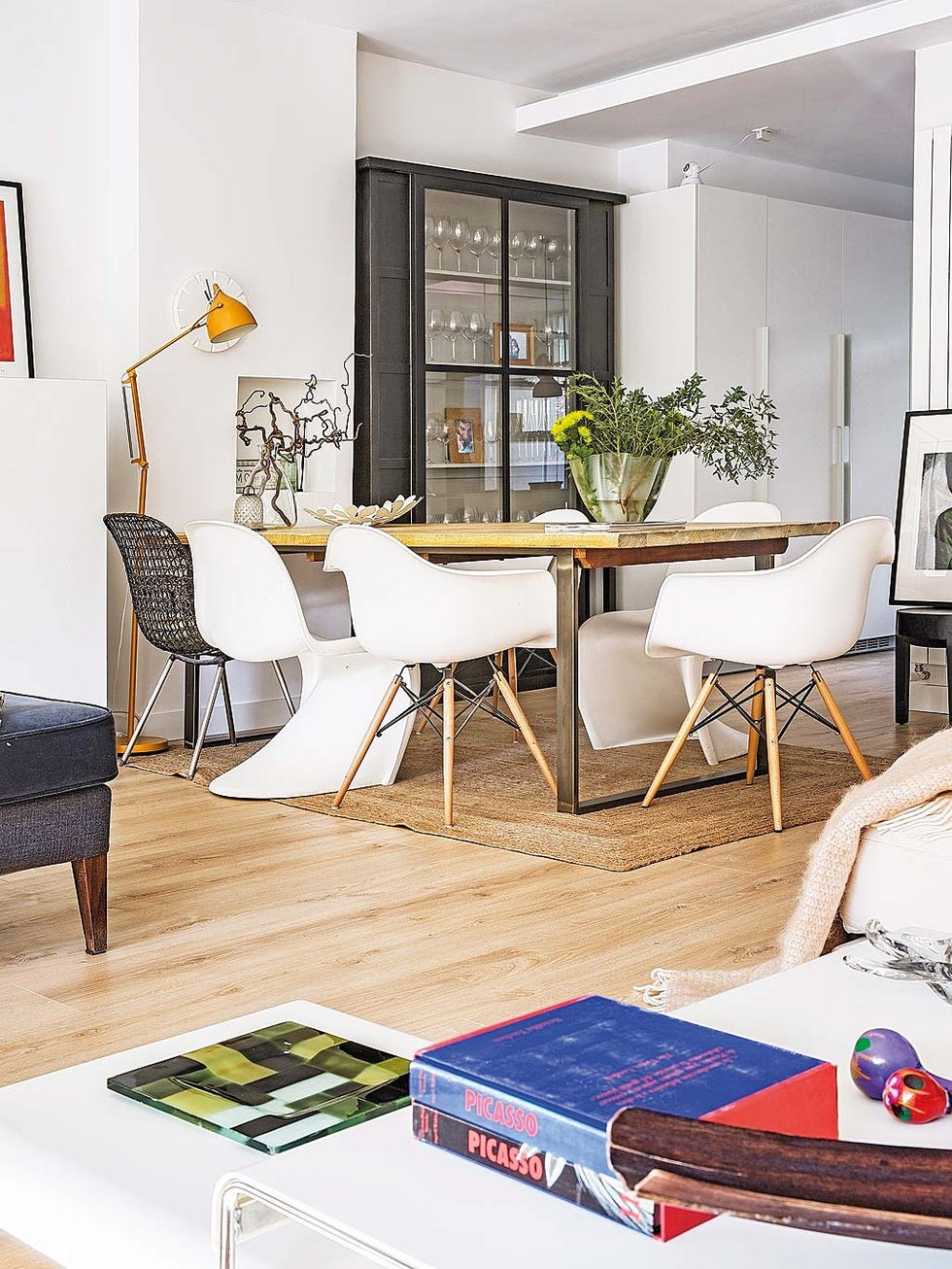 Living room, Furniture, Room, Interior design, Property, Coffee table, Table, House, Building, Floor, 