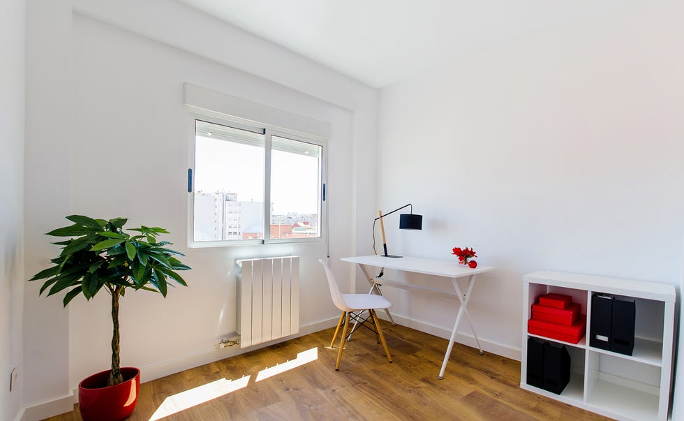 Room, Property, Interior design, Furniture, Building, Floor, House, Living room, Loft, Apartment, 