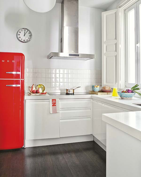 Room, Floor, White, Flooring, Wall, Interior design, Major appliance, Kitchen, Cabinetry, Interior design, 