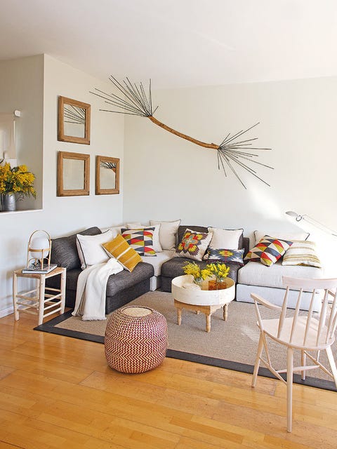 Room, Floor, Interior design, Flooring, Home, Furniture, Twig, Wood flooring, Interior design, Chair, 