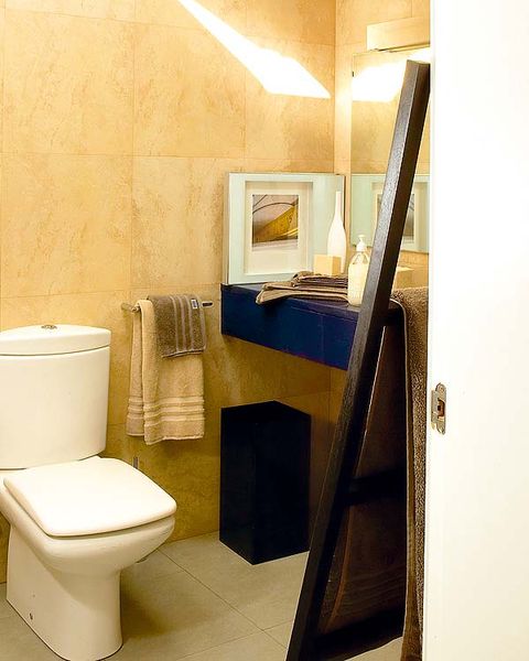 Toilet seat, Room, Property, Wall, Toilet, Interior design, Plumbing fixture, Ceramic, Fixture, Household supply, 