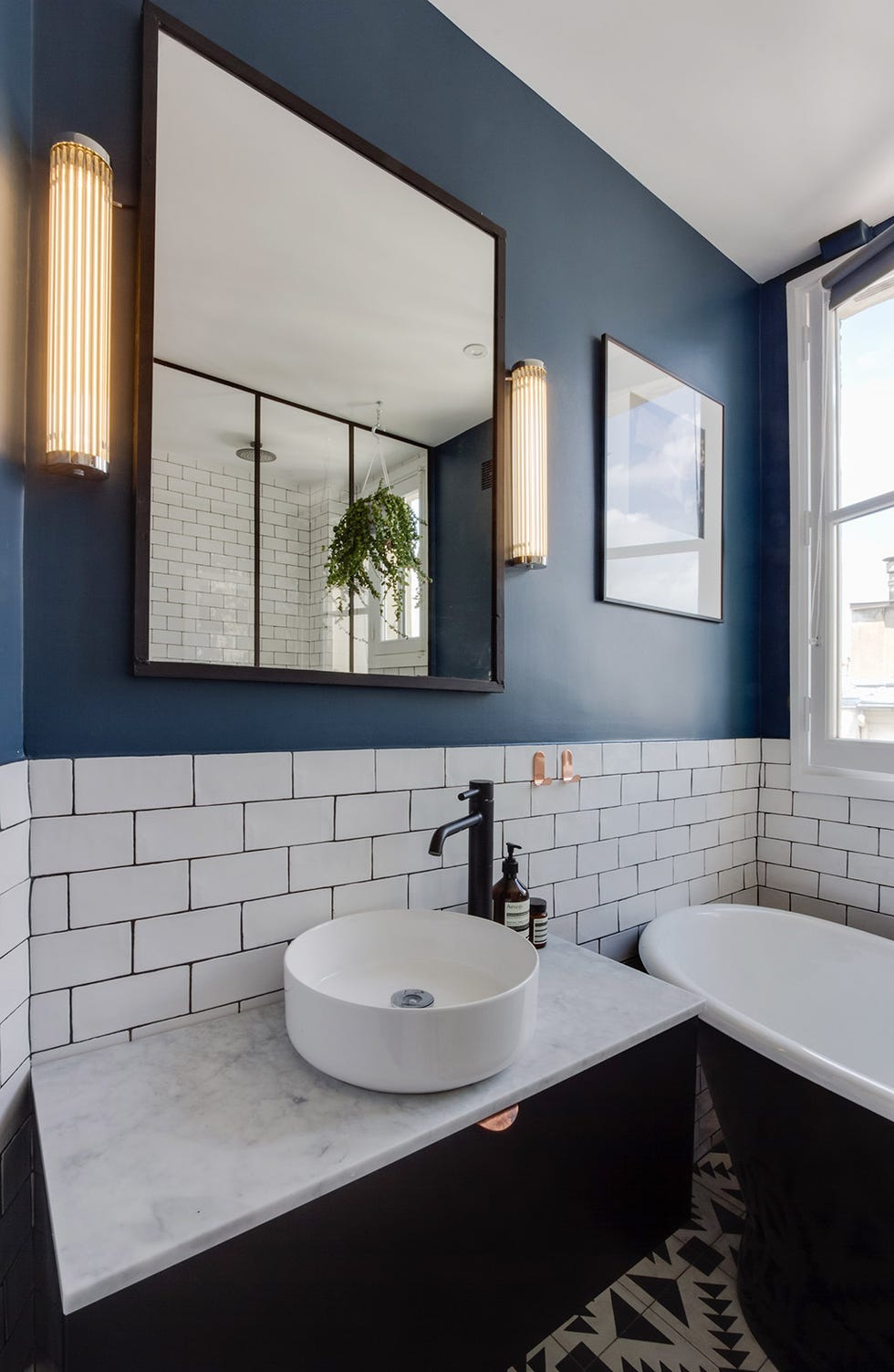 Bathroom, Room, Property, Interior design, Sink, Bathroom cabinet, Furniture, Tap, Building, Tile, 