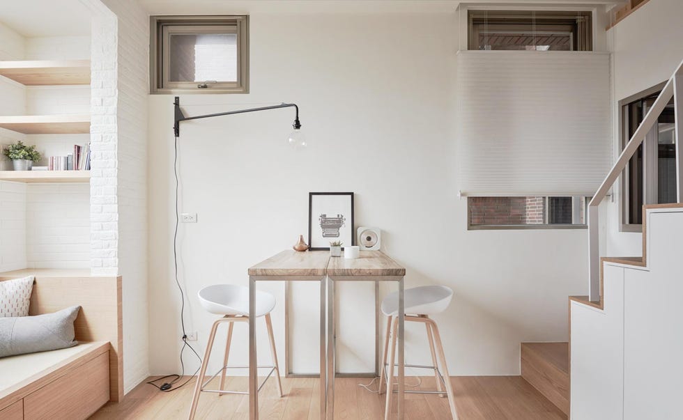 Room, Interior design, Wall, Floor, Table, Flooring, Fixture, Couch, Grey, Interior design, 