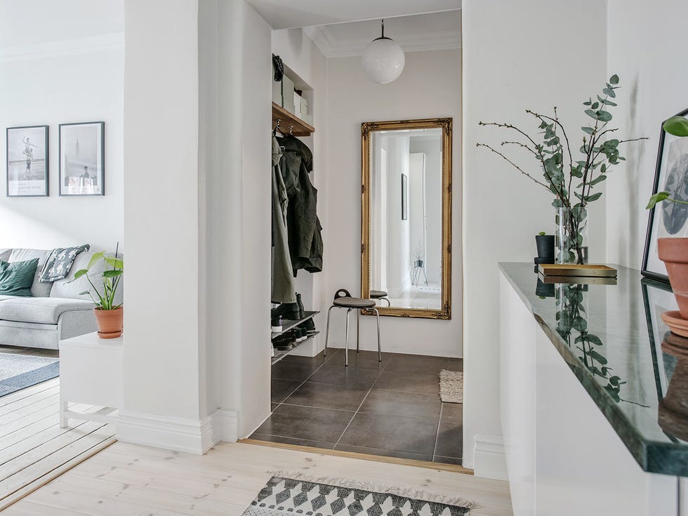 White, Property, Room, Floor, Interior design, Building, House, Home, Furniture, Ceiling, 