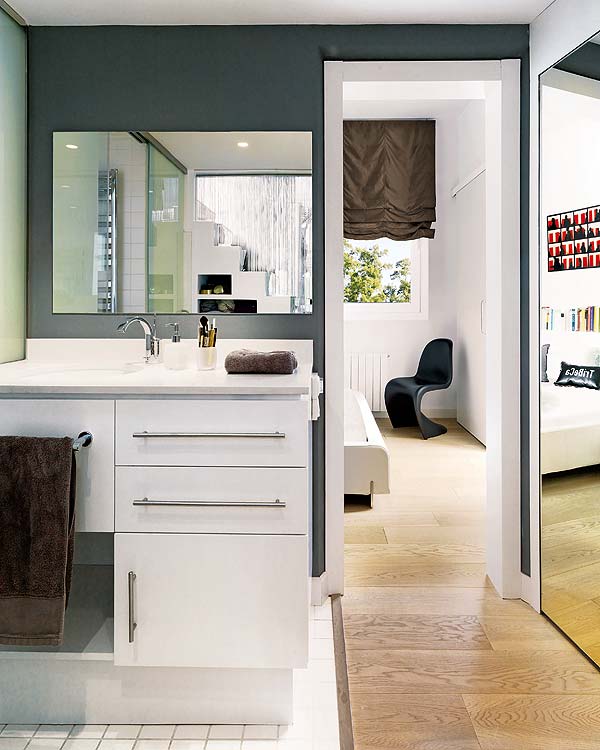 Room, Furniture, Interior design, Property, Door, Product, Building, Floor, Cabinetry, House, 