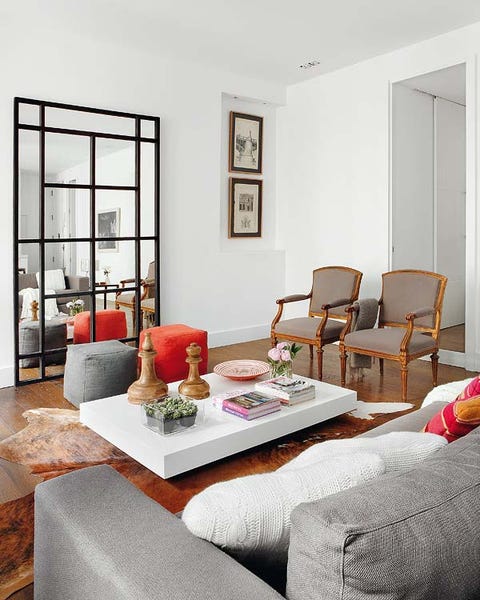 Room, Interior design, Furniture, Living room, Floor, Table, Interior design, Pillow, Home, Fixture, 