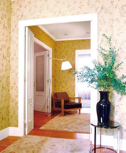 Room, Floor, Interior design, Wall, Flooring, Ceiling, Interior design, Fixture, House, Door, 
