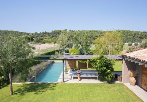 Property, Real estate, Roof, Land lot, Residential area, House, Garden, Shade, Resort, Home, 