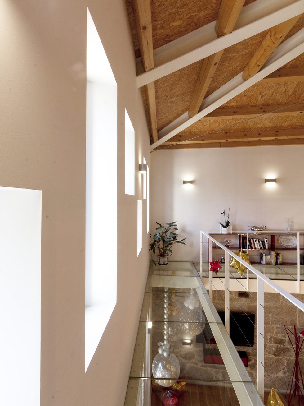 Ceiling, Property, Room, Building, House, Interior design, Stairs, Architecture, Home, Floor, 