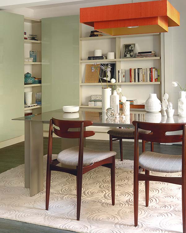 Furniture, Room, Shelf, Table, Interior design, Shelving, Building, Dining room, Cabinetry, Living room, 