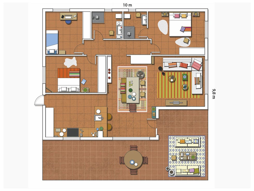 Plan, Schematic, Tan, Parallel, Floor plan, Map, Drawing, 