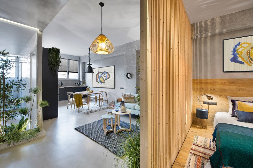 apartamento 46 m dormitorio y salón
