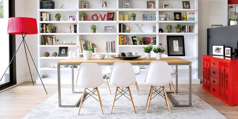 Casa unifamiliar estilo loft: Comedor luminoso Casa unifamiliar estilo loft: Comedor luminoso